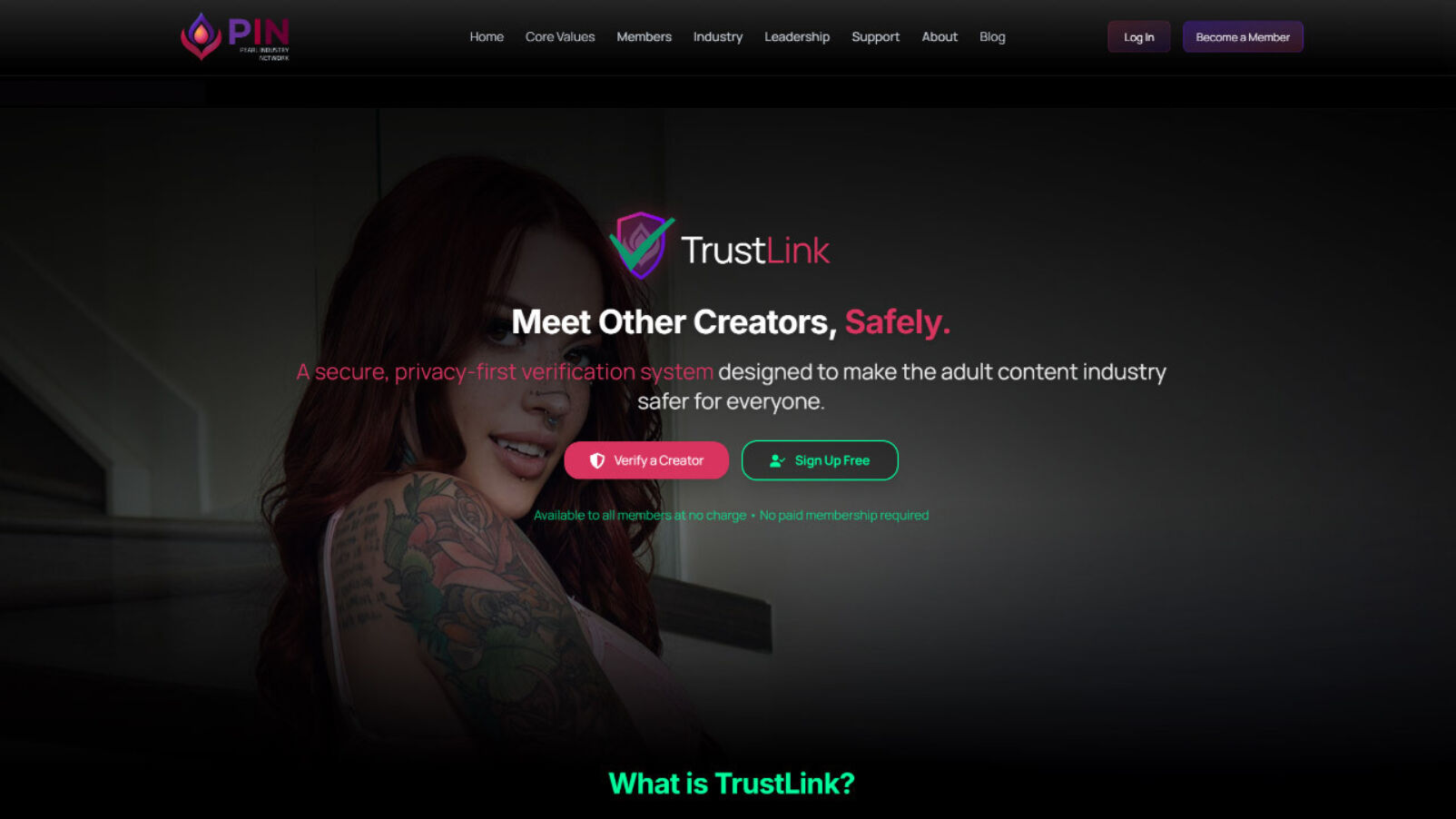 Trustlink website