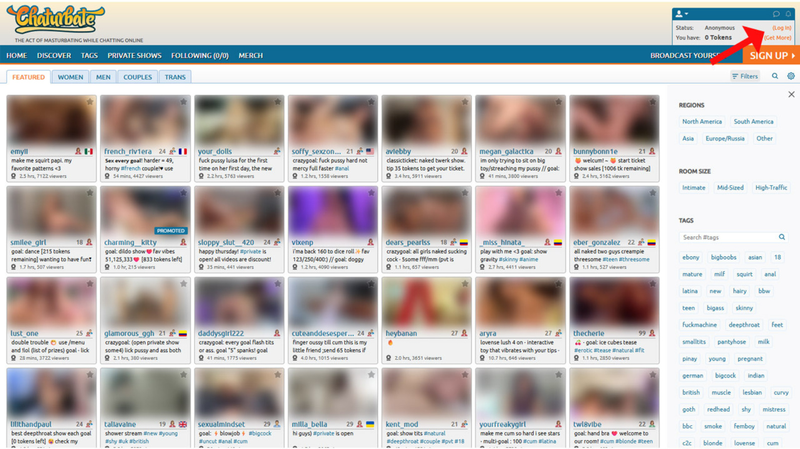 How to delete chaturbate account step 1